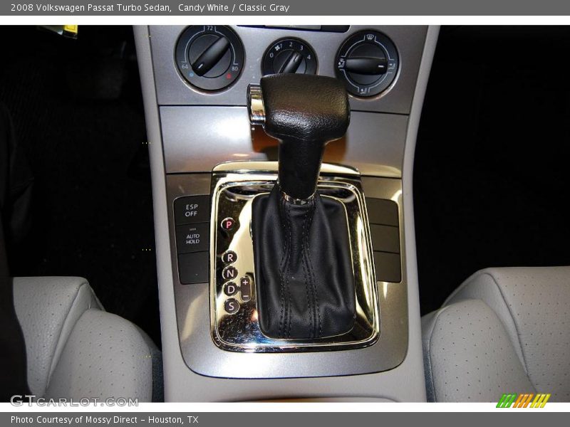Candy White / Classic Gray 2008 Volkswagen Passat Turbo Sedan