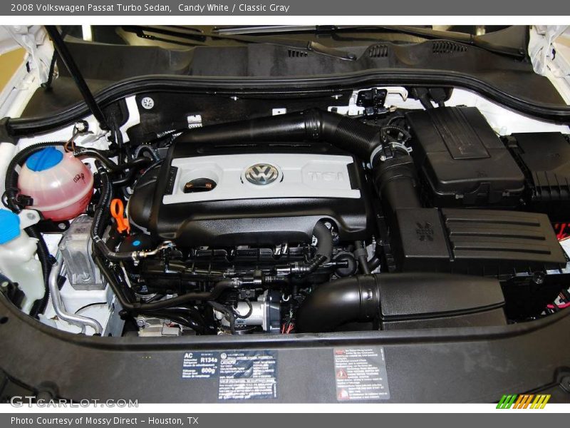 Candy White / Classic Gray 2008 Volkswagen Passat Turbo Sedan
