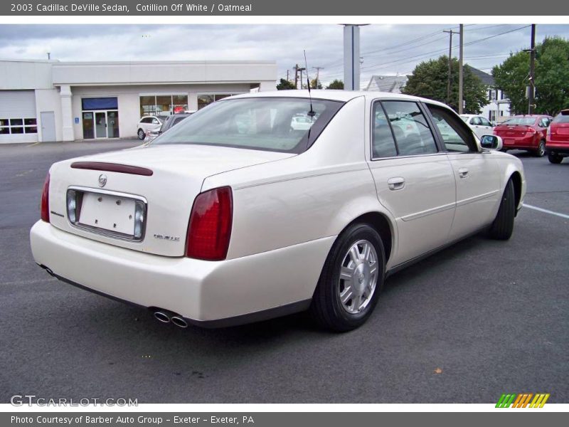 Cotillion Off White / Oatmeal 2003 Cadillac DeVille Sedan