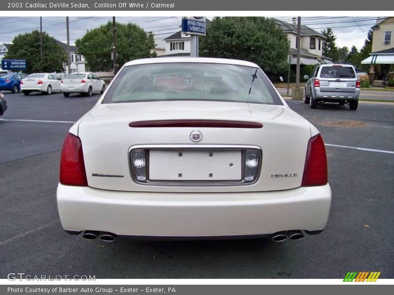 Cotillion Off White / Oatmeal 2003 Cadillac DeVille Sedan