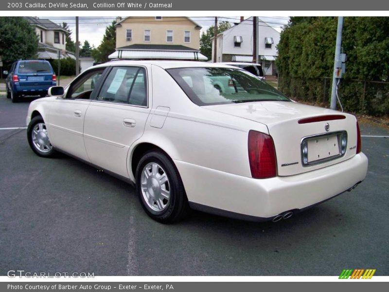 Cotillion Off White / Oatmeal 2003 Cadillac DeVille Sedan