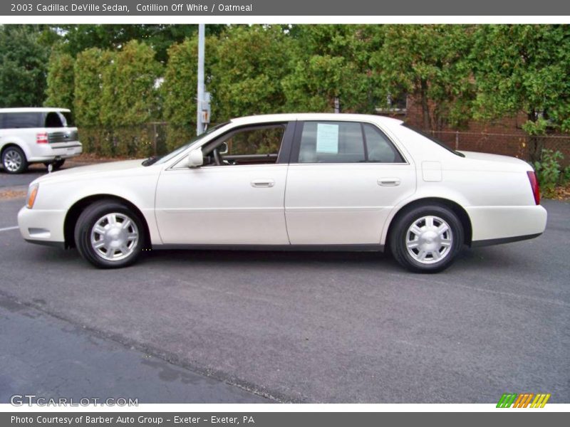 Cotillion Off White / Oatmeal 2003 Cadillac DeVille Sedan