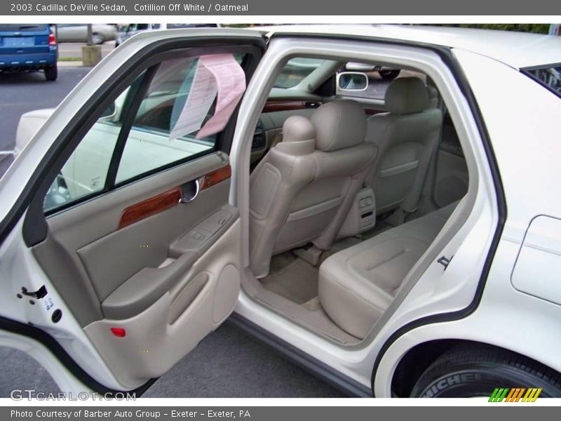 Cotillion Off White / Oatmeal 2003 Cadillac DeVille Sedan
