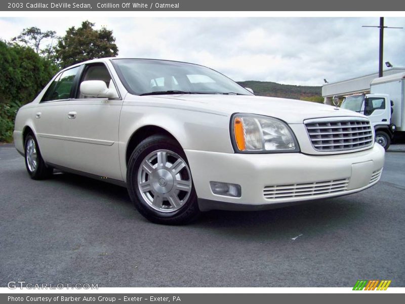 Cotillion Off White / Oatmeal 2003 Cadillac DeVille Sedan