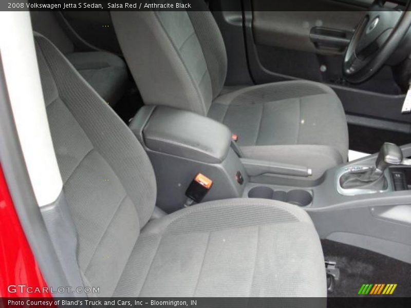 Salsa Red / Anthracite Black 2008 Volkswagen Jetta S Sedan