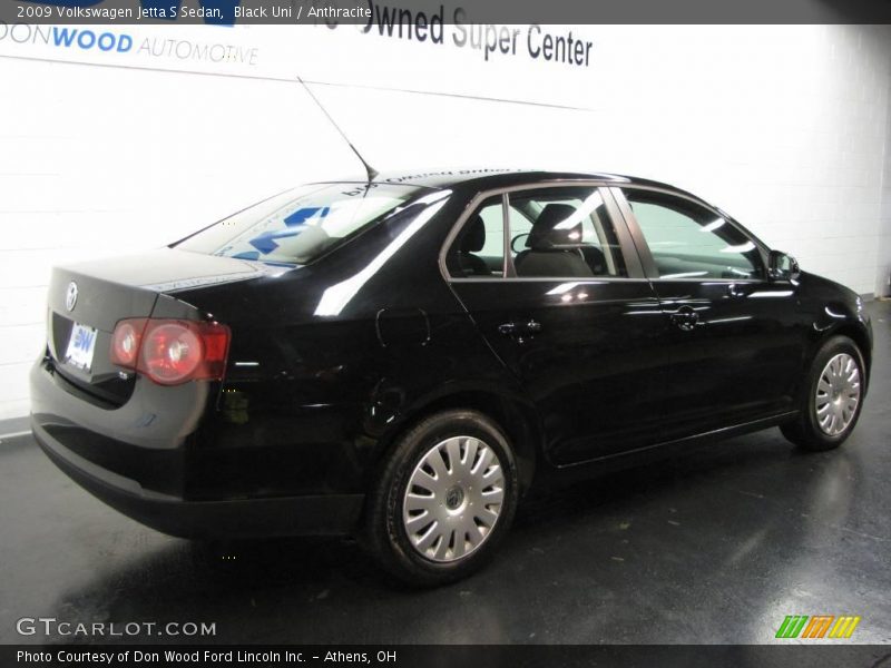 Black Uni / Anthracite 2009 Volkswagen Jetta S Sedan