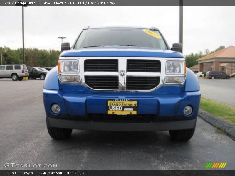 Electric Blue Pearl / Dark Slate Gray 2007 Dodge Nitro SLT 4x4