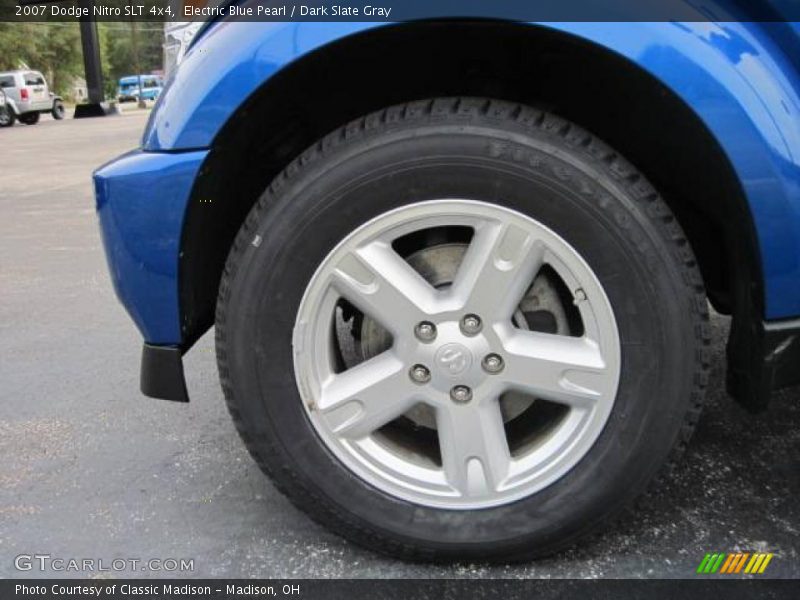 Electric Blue Pearl / Dark Slate Gray 2007 Dodge Nitro SLT 4x4