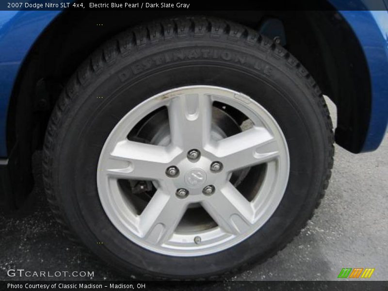 Electric Blue Pearl / Dark Slate Gray 2007 Dodge Nitro SLT 4x4