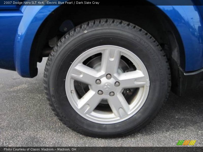 Electric Blue Pearl / Dark Slate Gray 2007 Dodge Nitro SLT 4x4