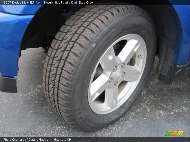 Electric Blue Pearl / Dark Slate Gray 2007 Dodge Nitro SLT 4x4
