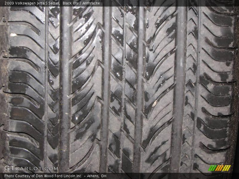 Black Uni / Anthracite 2009 Volkswagen Jetta S Sedan