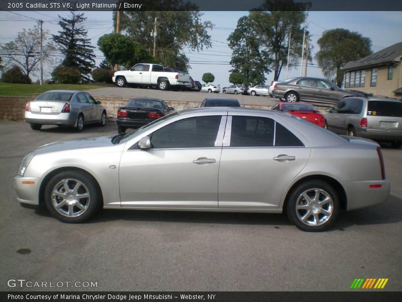 Light Platinum / Ebony 2005 Cadillac STS V6