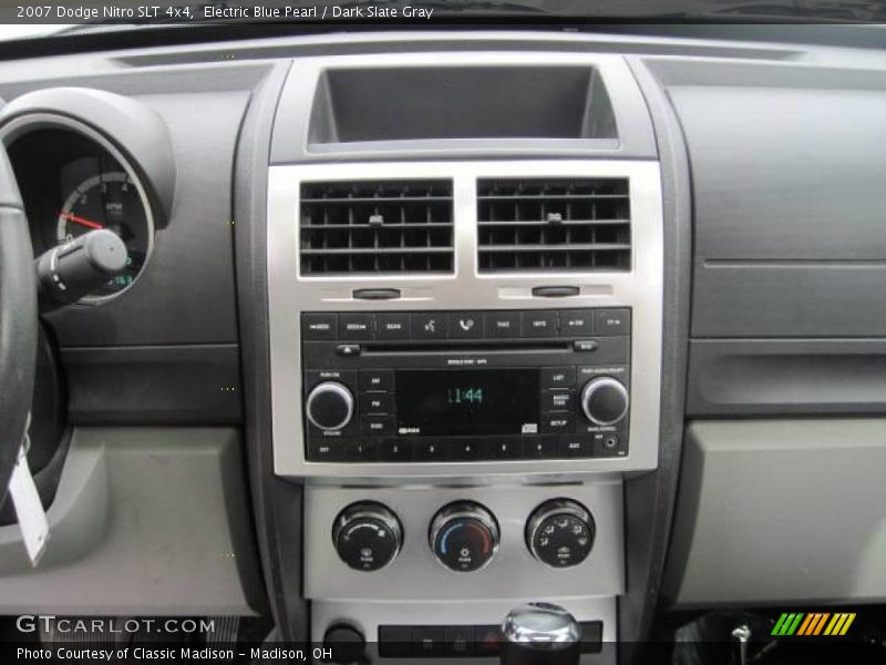 Electric Blue Pearl / Dark Slate Gray 2007 Dodge Nitro SLT 4x4