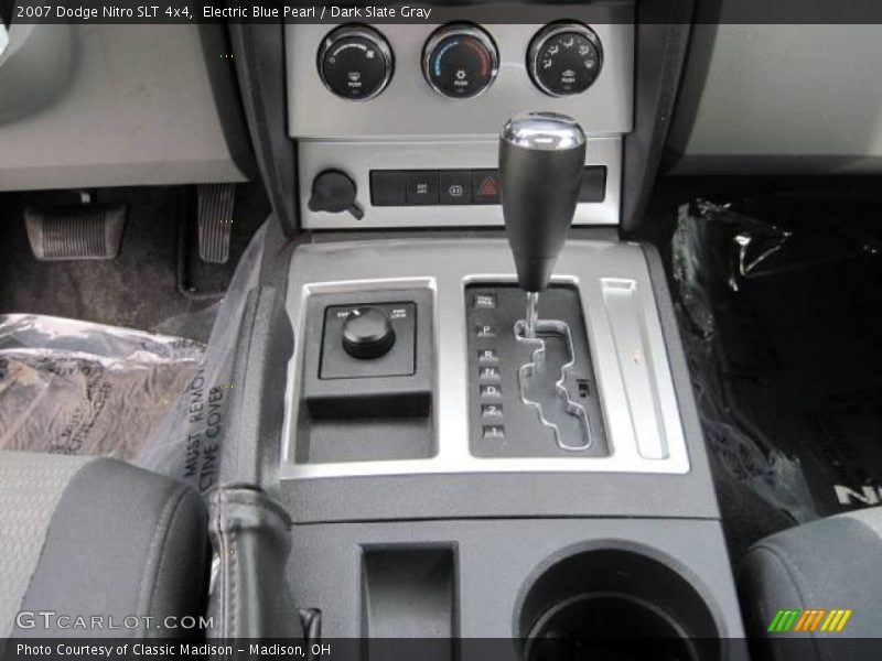 Electric Blue Pearl / Dark Slate Gray 2007 Dodge Nitro SLT 4x4