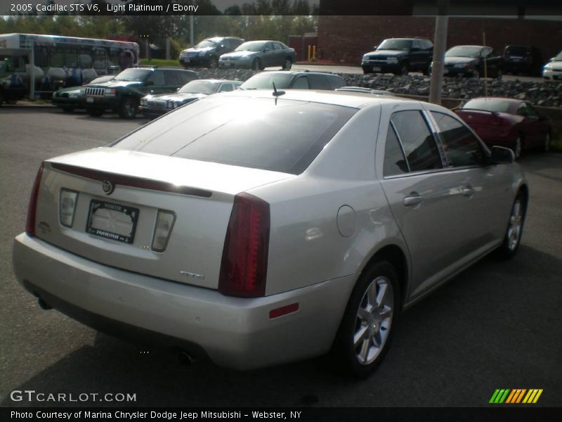 Light Platinum / Ebony 2005 Cadillac STS V6