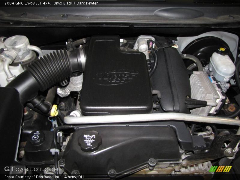 Onyx Black / Dark Pewter 2004 GMC Envoy SLT 4x4