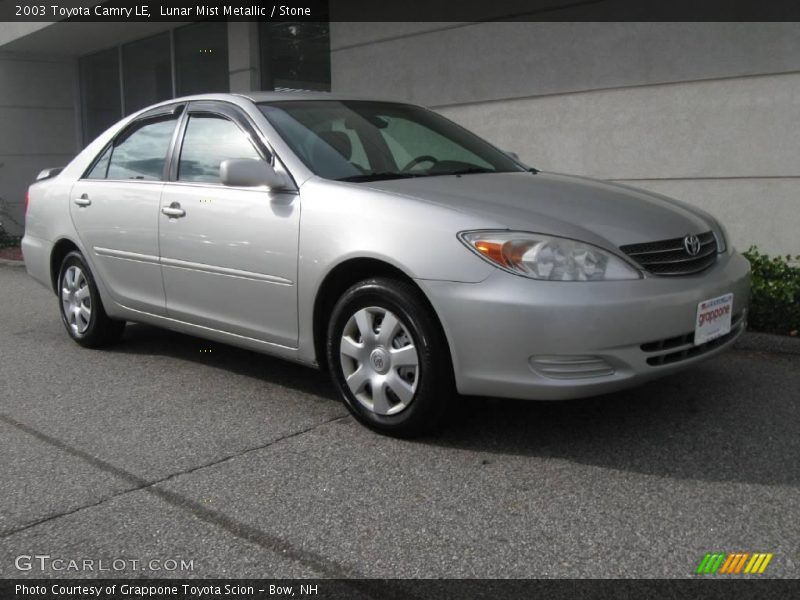 Lunar Mist Metallic / Stone 2003 Toyota Camry LE