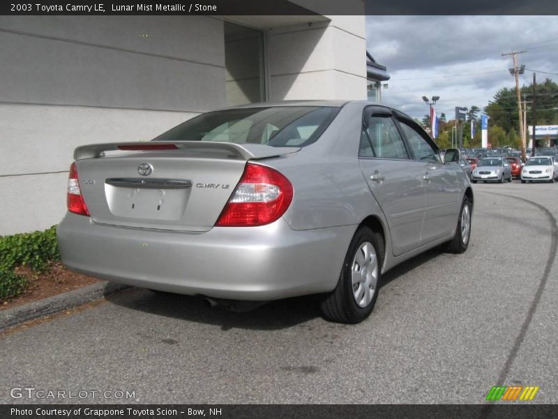Lunar Mist Metallic / Stone 2003 Toyota Camry LE