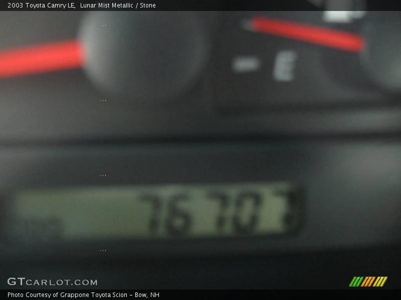 Lunar Mist Metallic / Stone 2003 Toyota Camry LE
