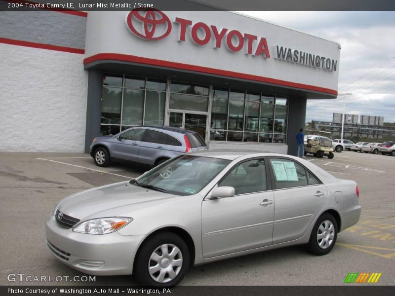 Lunar Mist Metallic / Stone 2004 Toyota Camry LE