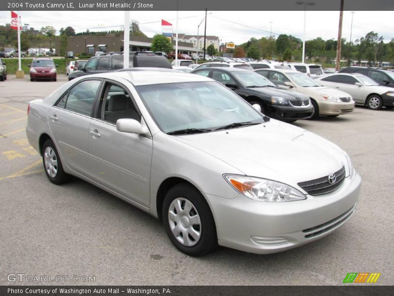 Lunar Mist Metallic / Stone 2004 Toyota Camry LE
