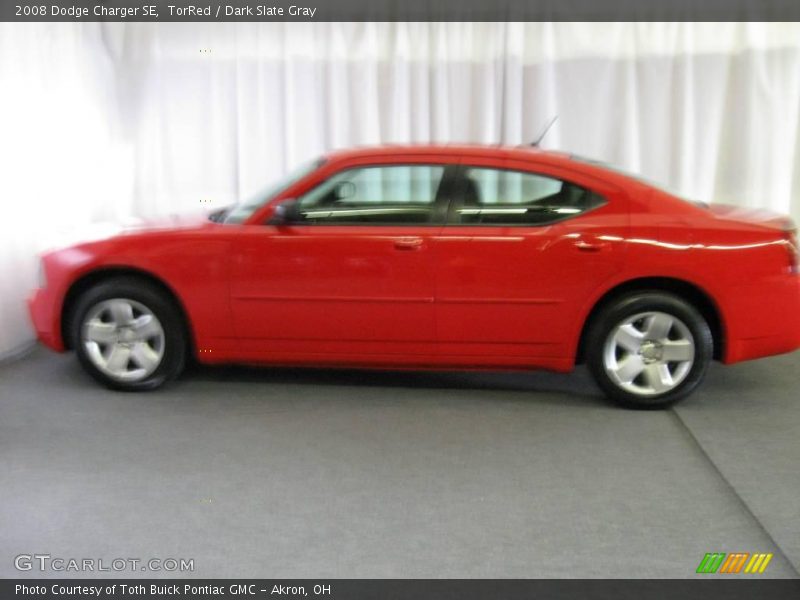 TorRed / Dark Slate Gray 2008 Dodge Charger SE