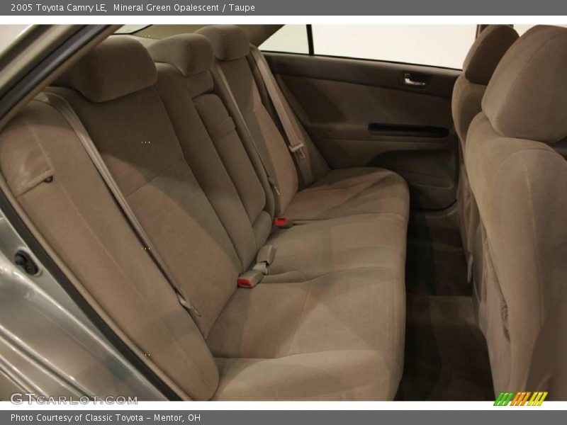Mineral Green Opalescent / Taupe 2005 Toyota Camry LE