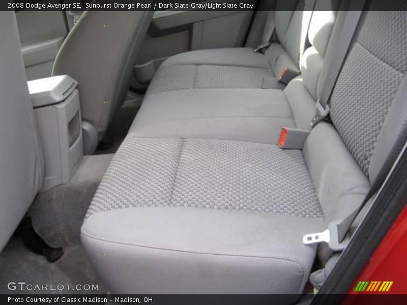 Sunburst Orange Pearl / Dark Slate Gray/Light Slate Gray 2008 Dodge Avenger SE