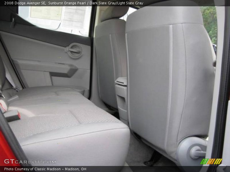Sunburst Orange Pearl / Dark Slate Gray/Light Slate Gray 2008 Dodge Avenger SE