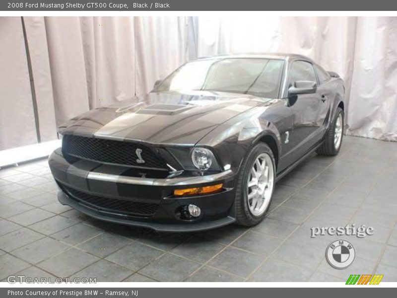 Black / Black 2008 Ford Mustang Shelby GT500 Coupe