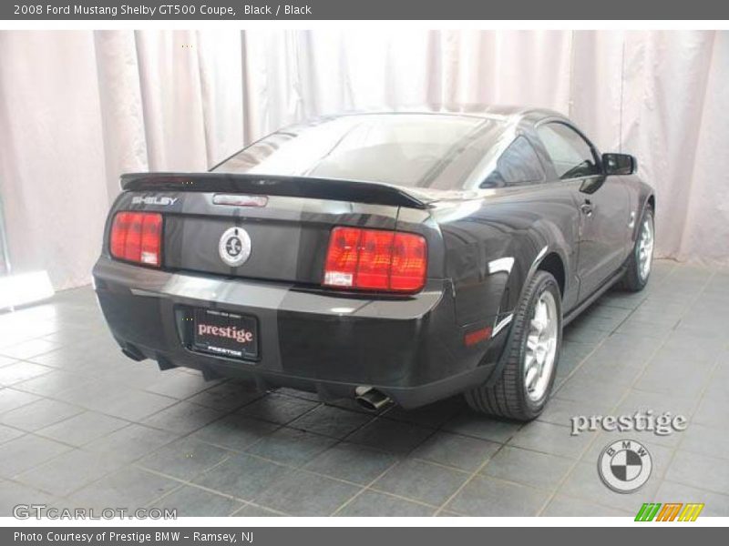 Black / Black 2008 Ford Mustang Shelby GT500 Coupe
