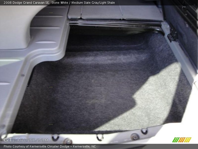 Stone White / Medium Slate Gray/Light Shale 2008 Dodge Grand Caravan SE