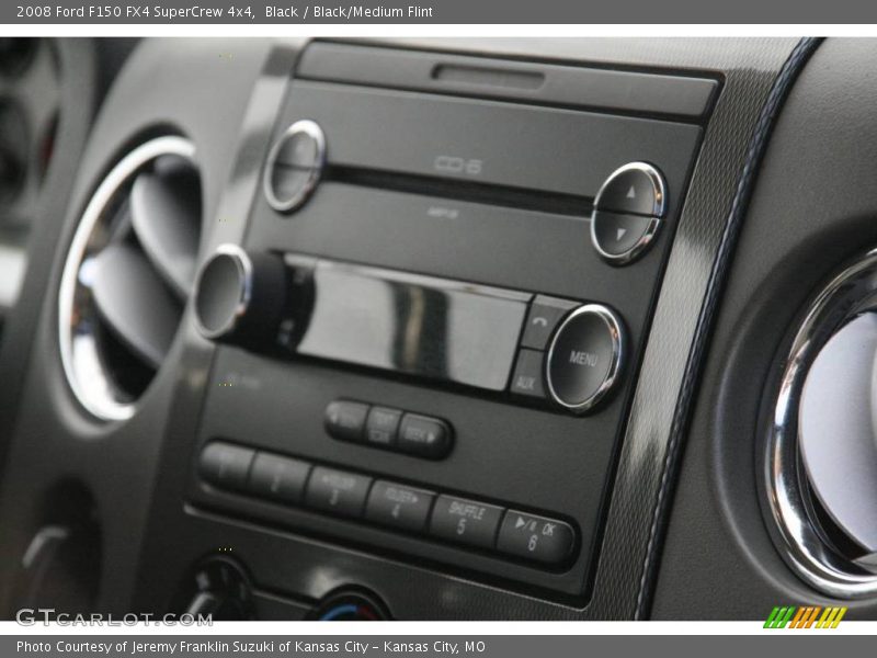 Black / Black/Medium Flint 2008 Ford F150 FX4 SuperCrew 4x4