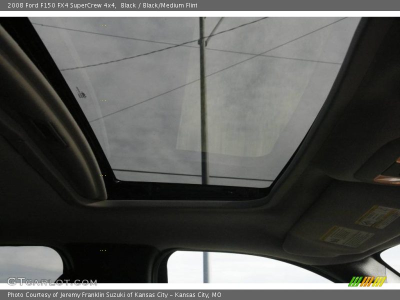 Black / Black/Medium Flint 2008 Ford F150 FX4 SuperCrew 4x4