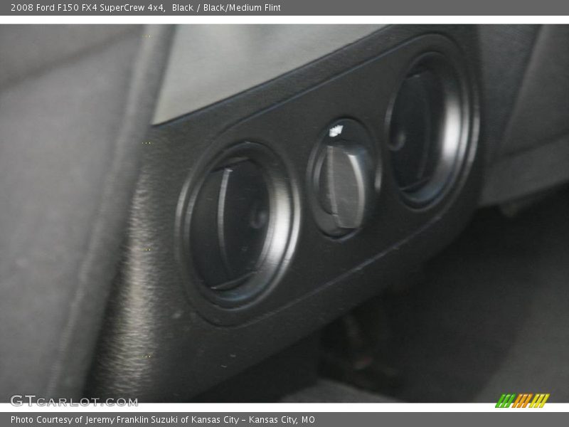 Black / Black/Medium Flint 2008 Ford F150 FX4 SuperCrew 4x4
