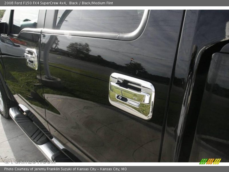 Black / Black/Medium Flint 2008 Ford F150 FX4 SuperCrew 4x4