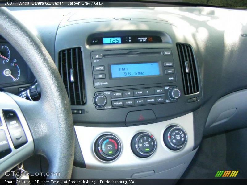 Carbon Gray / Gray 2007 Hyundai Elantra GLS Sedan