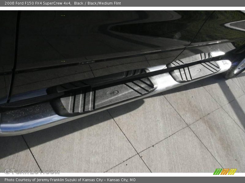 Black / Black/Medium Flint 2008 Ford F150 FX4 SuperCrew 4x4