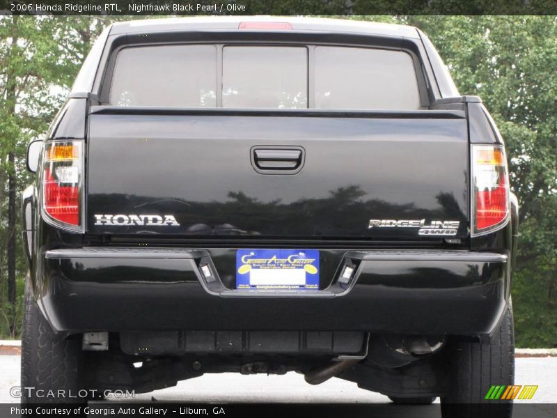 Nighthawk Black Pearl / Olive 2006 Honda Ridgeline RTL