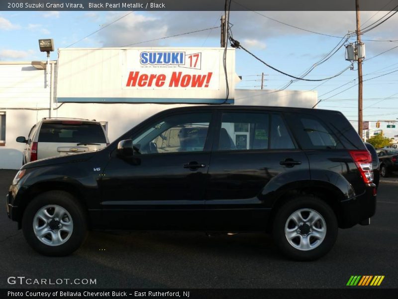 Black Pearl Metallic / Black 2008 Suzuki Grand Vitara