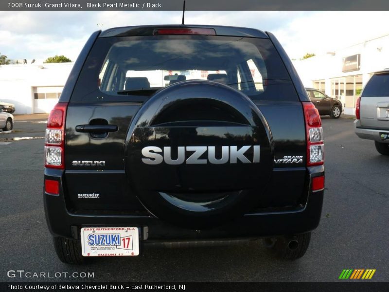 Black Pearl Metallic / Black 2008 Suzuki Grand Vitara