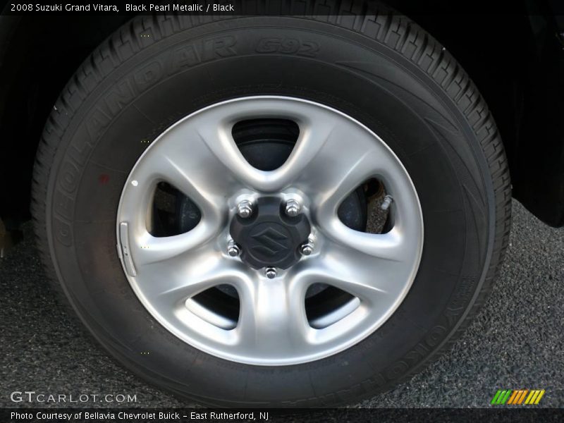 Black Pearl Metallic / Black 2008 Suzuki Grand Vitara