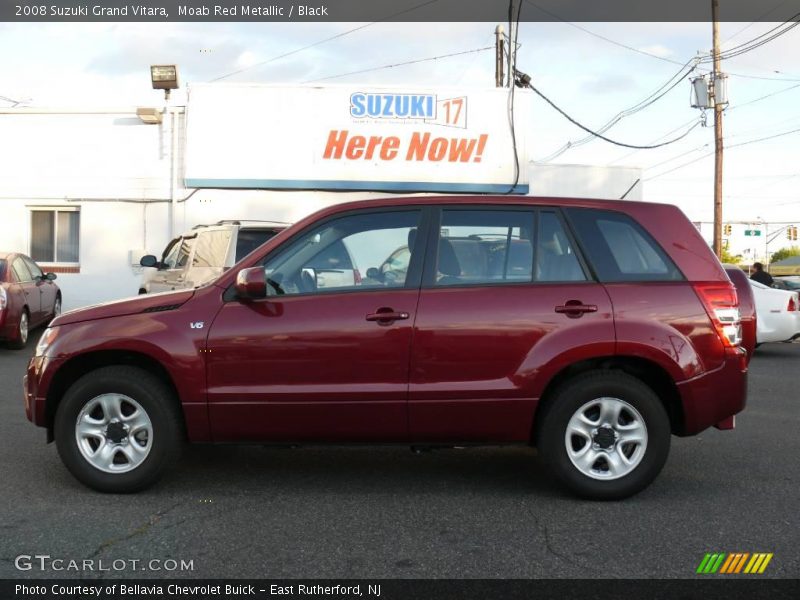 Moab Red Metallic / Black 2008 Suzuki Grand Vitara