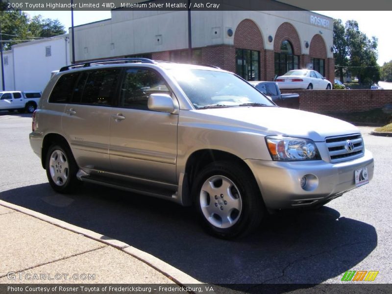 Millenium Silver Metallic / Ash Gray 2006 Toyota Highlander Limited 4WD
