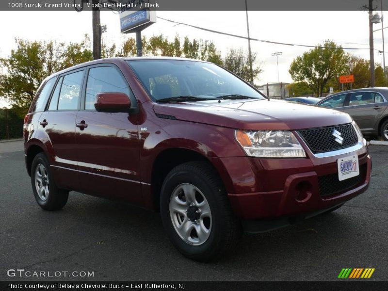 Moab Red Metallic / Black 2008 Suzuki Grand Vitara
