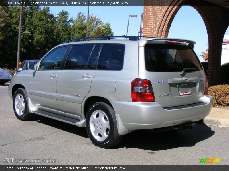 Millenium Silver Metallic / Ash Gray 2006 Toyota Highlander Limited 4WD