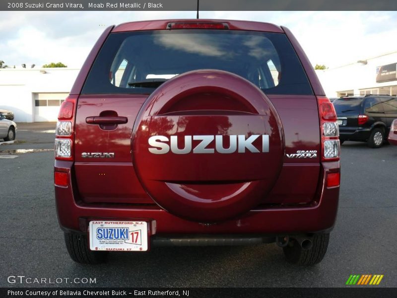 Moab Red Metallic / Black 2008 Suzuki Grand Vitara