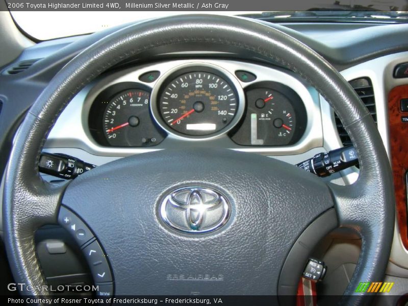 Millenium Silver Metallic / Ash Gray 2006 Toyota Highlander Limited 4WD