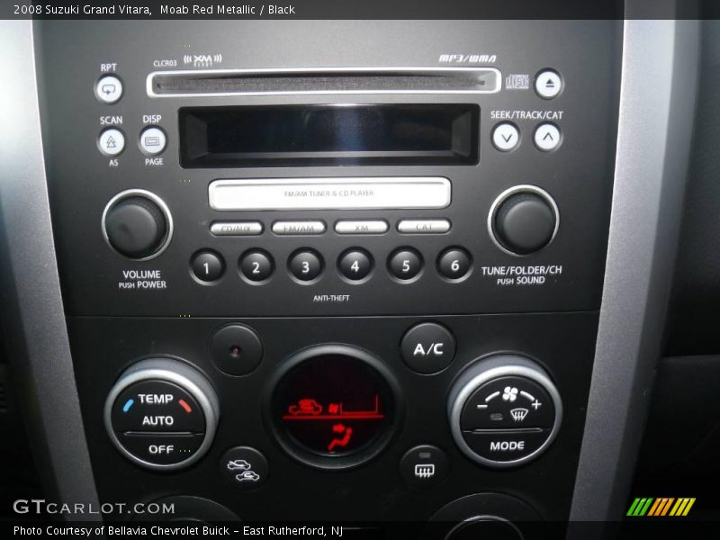 Moab Red Metallic / Black 2008 Suzuki Grand Vitara
